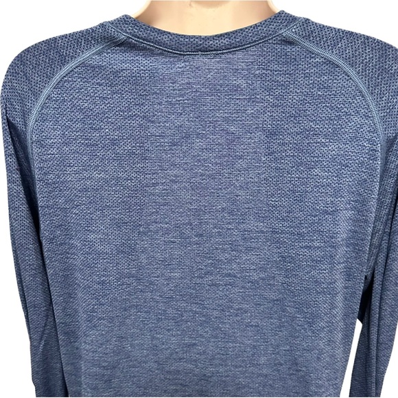 LULULEMON Metal Vent Tech LS 2.0 Silverescent Size Medium Men’s like Swiftly Run - Picture 4 of 7